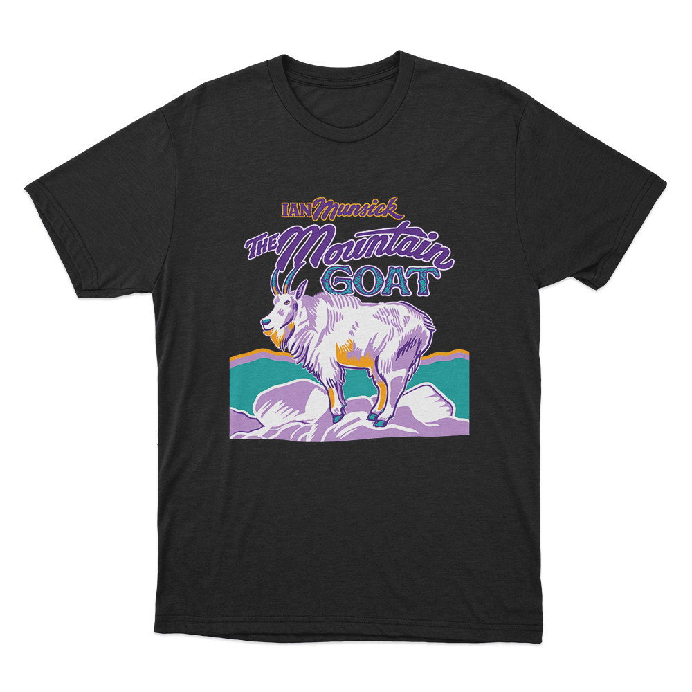 Mountain Goat Unisex T Shirt Black Mountain Goat Unisex T Shirt Black 1